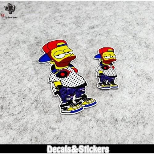 NO.LN165 Cartoon 3M Material Reflective Stickers MOTO GP Car Sticker Decals Racing Stickers Motorcycle Bike