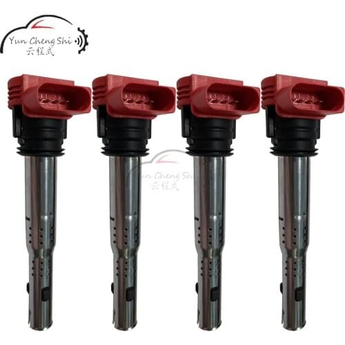 Ignition Coil For VW Audi Jetta Golf Passat Tiguan CC A3 S4 A5/ 6/ 7 /8 TT Q3 Q5 R8 2.8 3.0 3.2 V6 4.2 06E905115E 07K905715F