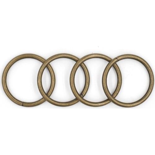 10 pieces/lot) inner diameter of 30mm Metal Buckle Metal hoops Circles Clothing & Accessories Hanging Rings Buckles