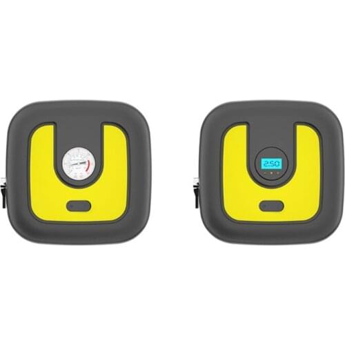 124B Rechargeable Vehicle Air Pump Tire Inflator Pump 12V/120W Portable Compressor