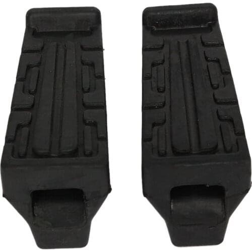 2Pcs Front Foot Rest Peg Rubbers Footrest Handlebars for Yamaha YBR 125