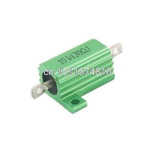 30 Ohm Screw Tap Mounted Aluminum Housed Wirewound Resistor 10W