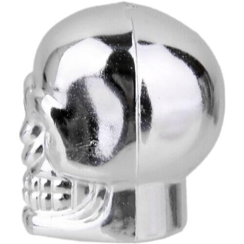 5x Car Truck Motorcycle Bicycle Tire Wheel Valve Stem Caps EVIL SKULL