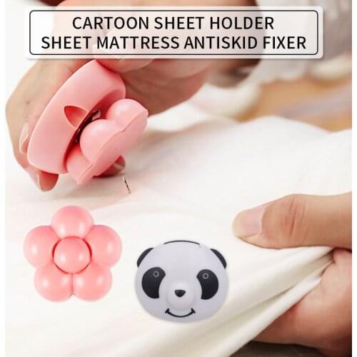 8PCS/Set Bed Sheet Clips Quilt Sheet Holder Clip Non-Slip Bed Sheet Clip Set Socks Mattress Fasten Fixator Holder