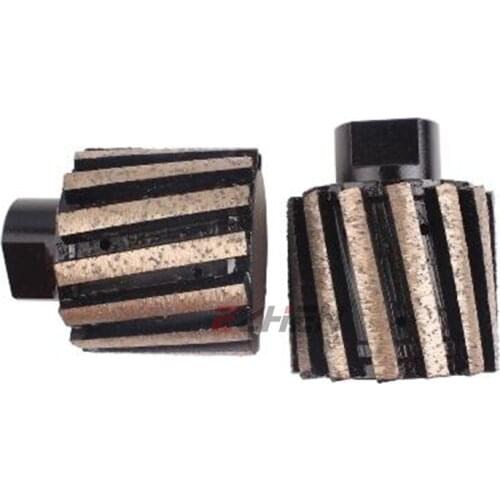 Sharpness Diamond Drum Polishing Wheel 2'' Diamond Drum 5/8''-11 Thread Zero Tolerance Profiling Wheel For Stone