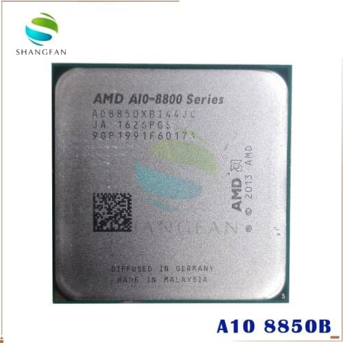 AMD A10 8800 Series A10 8850 A10-8850B CPU 3.9GHz Socket FM2+ Quad Core A10 8850B desktops CPU free shipping