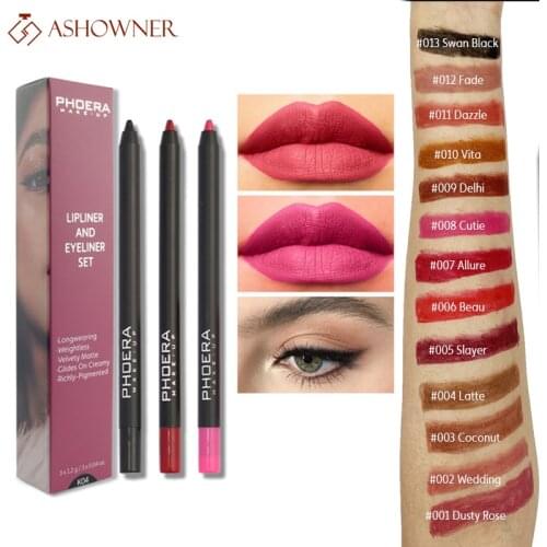 Ashowner Matte Lip Liners