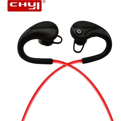 CHYI Wireless Bluetooth Waterproof Stereo Music Earphone Earbuds With Microphone Sport Headphone Earphone For Xiaomi iPhone