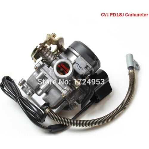 Keihin CVK PD18J 18mm Carburetor Fit Motorcycle GY6 50cc Scooter Moped PD18 Engine 139QMB 139QMA ABM IRBIS BAJA