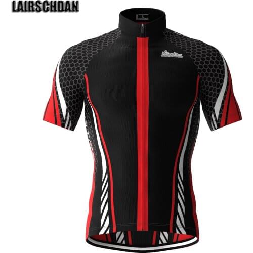 LairschDan Black Cycling Jersey 2021 Team Men Summer Bicycle Wear Racing Sport Bike Clothes Short Sleeve Fahrrad Trikots Herren