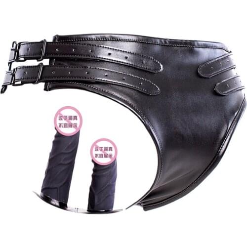 MaryXiong Strap-on Dildos Strap On Panties Penis Double Silicone Dildo Vibrator Erotic Products Female Masturbator Gay Sex Toys