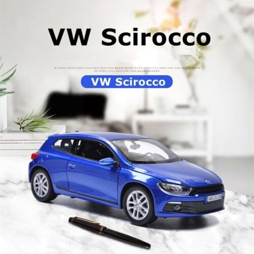 Welly 1:24 VW Scirocco car alloy car model simulation car decoration collection gift toy Die casting model boy toy