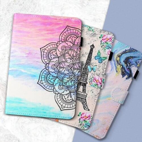 Cartoon Case for Lenovo Tab M10 HD 2nd Gen 10.1 inch TB-X306X , PU Leather Tablet Case for Lenovo Tab M10 HD X306 Funda Shell