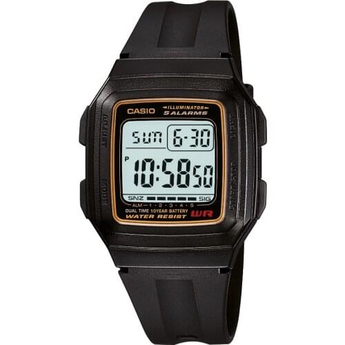 Casio F-201WA-9ADF Men Wristwatch Clock