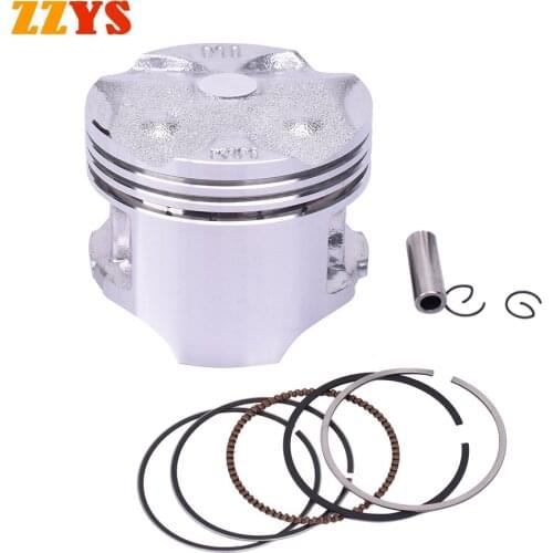 48.5mm 48.75mm 49mm 49.25mm 49.5mm STD~+100 250CC Motorcycle Engine Piston Rings Kit For Honda CBR250 MC19 KY1 CBR 250 Ring Set