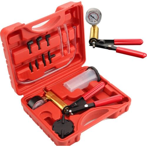 2021 New Vacuum Pump Automobile Manual Pumping Dual-use Negative Pressure Suction Brake Oil Replacement Detector Repair Tool