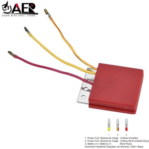 JAER Motorcycle Regulator Rectifier for Polaris Scrambler 400 Sport 400 Trail Blazer 250 400 Xplorer 250 400 moto 4060208