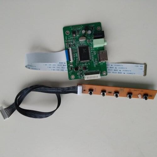 LED EDP LCD mini Controller board KIT For 15.6" NT156WHM-N12/N21 1366X768 panel monitor card