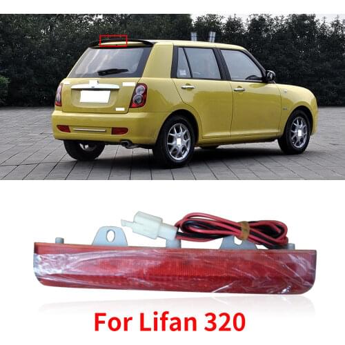 CAPQX For Lifan 320 Rear High Mount Stop Lamp 3rd Third Brake Light Rear Additional Brake Light