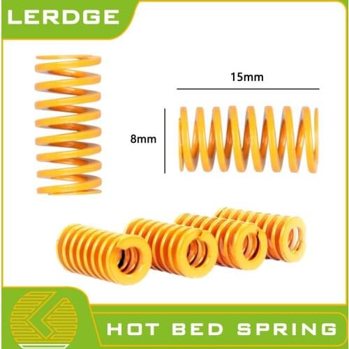 LERDGE 3D Printer Parts Spring Heated Bed Hot Plate platform leveling Accessories Reprap Imported For Ender 3 Pro CR10 MK2A MK3