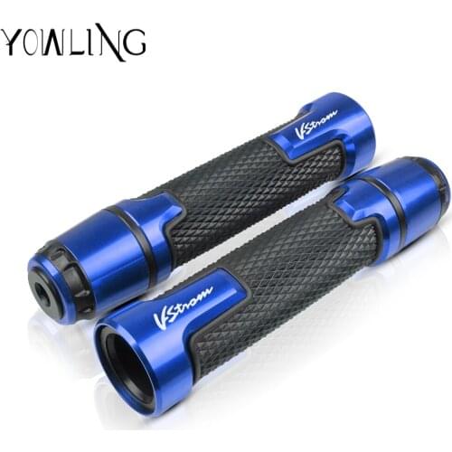 7/8'' 22mm FOR Suzuki V-STROM 250 650 1000 DL250 DL650 2004-2016 2017 2018 2019 Motorcycle Handle ends Grips Bar Hand Handlebar