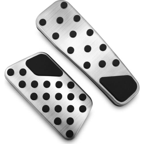 Car Antiskid Pad Accelerator Gas Fuel Brake AT Pedal Cover Set For Dodge Challenger Charger Chrysler 300 2009+ Accessories