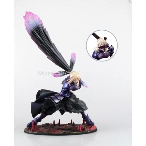 18cm Fate/Stay Night Anime Figure Saber Alter Vortigern Action Figure Fate/Stay Night Alter Figurine Collection Model Doll Gift
