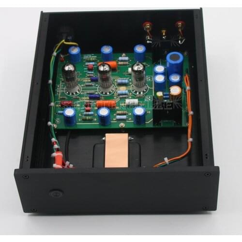 Finished HI-END 12AX7 Tube MM RIAA Turntables Phono Amplifier Audio Base on EAR834 Preamp Circuit