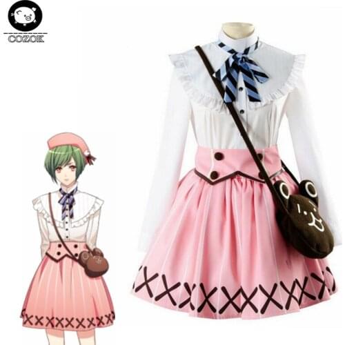 Cosplay A3!Rurikawa Yuki Summer Troupe Outfit Cosplay Costume Full Set Outfit Coat Jacket Halloween carnival Costume