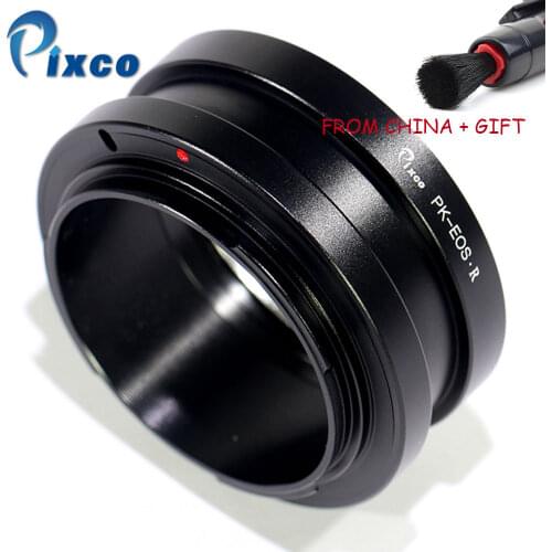 Pixco For PK-EOS R Lens Mount Adapter Ring for Pentax K Lens to Canon EOS R Mount Camera