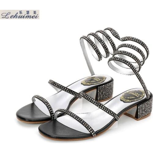 LEHUIMEI Shoes With Medium Heels