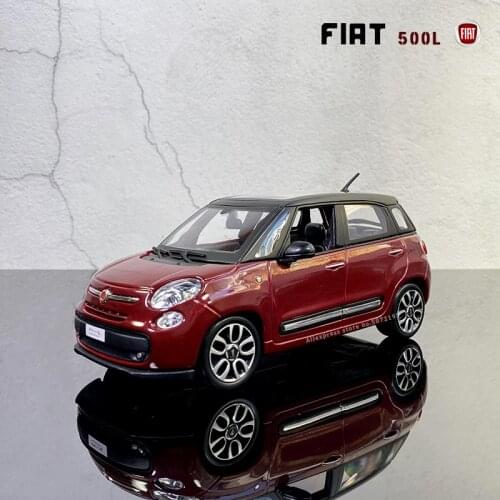 Bburago 1:24 New Fiat 500L Simulation Alloy Car Model Collection Gifts toy Boy Toys