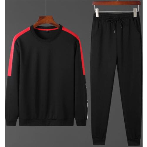 European Station Spring and Autumn Mens Trendy Sweater Casual Sports Loose Suit