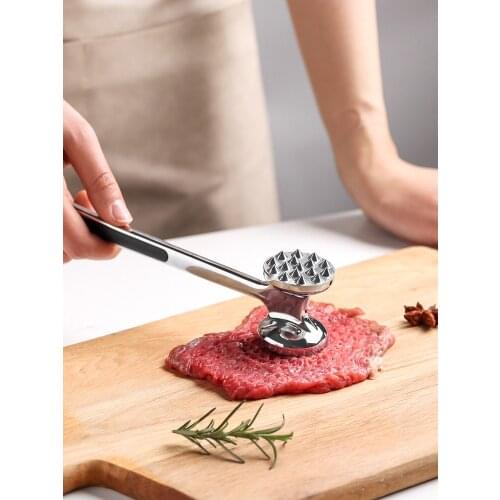 One of the kitchen supplies, the shell nut, double-headed meat hammer, meat tenderizer, practical gadgets, garlic hammer maker