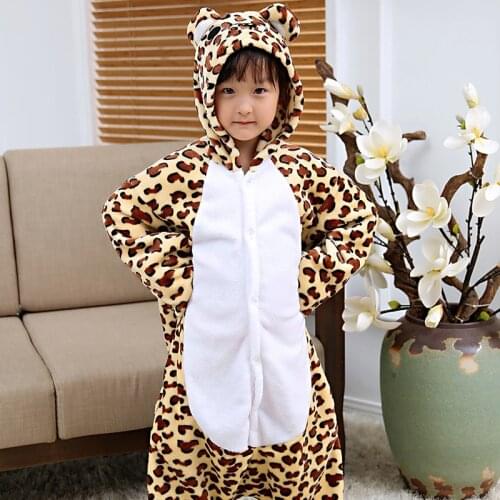 Animal Panda Pajamas Boy Girl Unicorn Winter Christmas Pajamas Kids Cartoon Animal Cosplay Pyjama Onesie Cute Sleepwear Jumpsuit