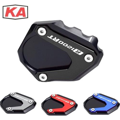 For BMW R1200RT R1200 1200 RT R 1200RT 2004- 2013 Motorcycle Kickstand Foot Side Stand Extension Pad Support Plate Enlarge Stand
