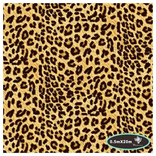 Popular DIY car decoration leopard print hydro water transfer hydrographics films printing film 50cm*20m PVA Film HFJ082