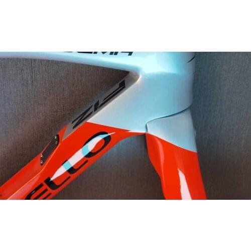 Toray carbon 2021 latest T1100 carbon fiber frame F12 V brake frame/road disc brake frame made in Taiwan