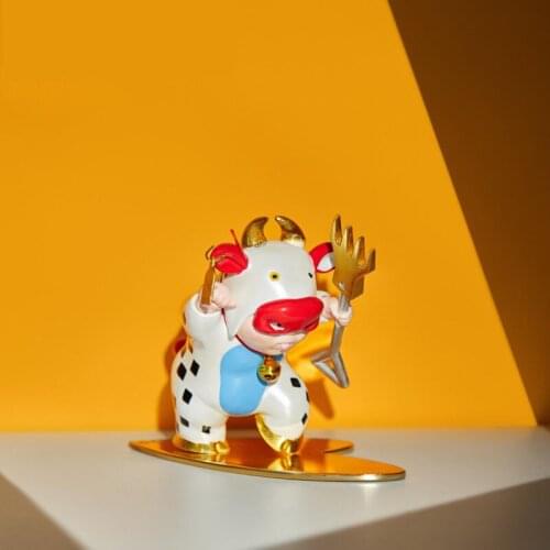 Ornaments For Home Creative Good Luck Ornaments Teen Room Home Decoration Modern Office Decor The Year Of The Ox Holiday Gifts