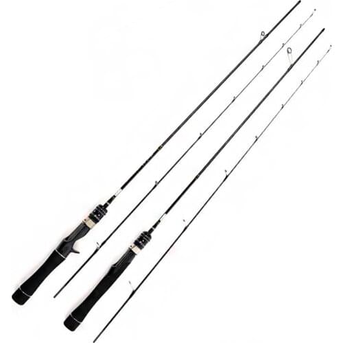 Catch.U ULSpinning Fishing Rod Test 0.8-5g Carbon Fiber 1.8m Carp Casting Fishing Pole Portable Stream Baitcasting Fishing Rods