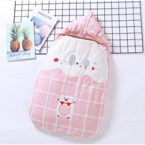 Spring Autumn Baby Sleeping Bag Kids Warm and Thick Cotton Toddler Sleep Sack Cute Animals Cartoon Sleep Bag Children Kick Quilt
