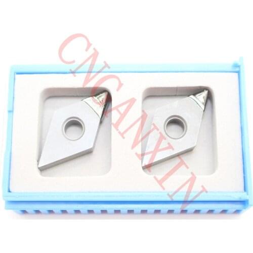 High-precision 2pcs NEW PCD DNGA150402-PCD Diamond CNC blade insert