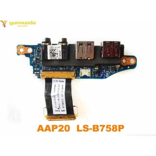 Original for DELL 15 R2 17 R3 USB board Audio board 15 R2 17 R3 AAP20 LS-B758P tested good free shipping