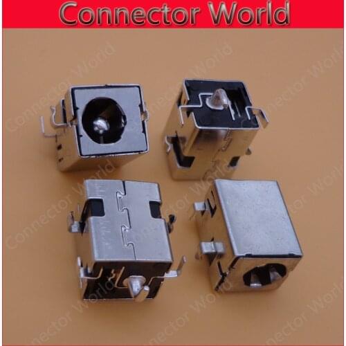 20-1000pcs/LOT 2.5mm DC Power Jack Golden pin for Asus K52JR A52 A53 K52 k53 U52 X52 X53 X54 PJ033 A43 X43 A53 A53S U30 LAPTOP