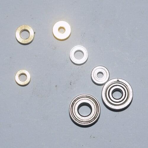 30pcs Ball Bearing Copper Bearing rc car robot ship four six axis aircraft diy toys parts model accessories baby toy for childr