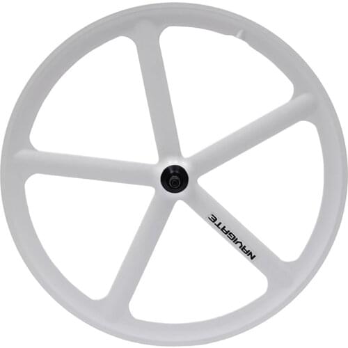 700C Bike Wheel Magnesium Alloy 5 Spoke Wheel Fixie Bicycle Front And Rear Wheelset Fixed Gear Bike Rim Cycling Accessories