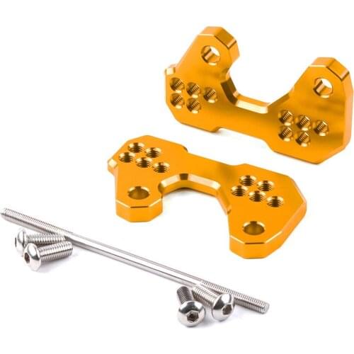 Motorcycle CNC Aluminum Alloy Accessories Rearset Base Foot Pegs Rear For Yamaha MT 03 MT03 MT-03 R3 2015-2016