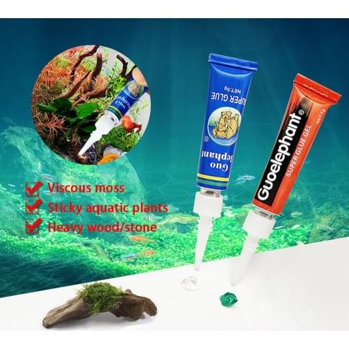 Fish Tank Landscaping Moss Ball Moss Glue Stick Water Grass Aquarium Decoration Mucilage Glues Fish Tank Repair Tools