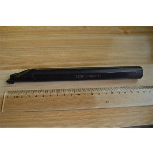 FREE SHIPPING Boring Toolholder S20R-SDQCR11 for inserts DCMT11T3.. DCMT32.5