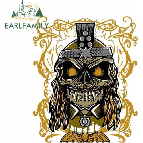 EARLFAMILY 13cm x 7.3cm for Vlad Draculea Decal Scratch-proof Window Scratch-Proof Camper Motorcycle Helmet Vinyl Car Stickers